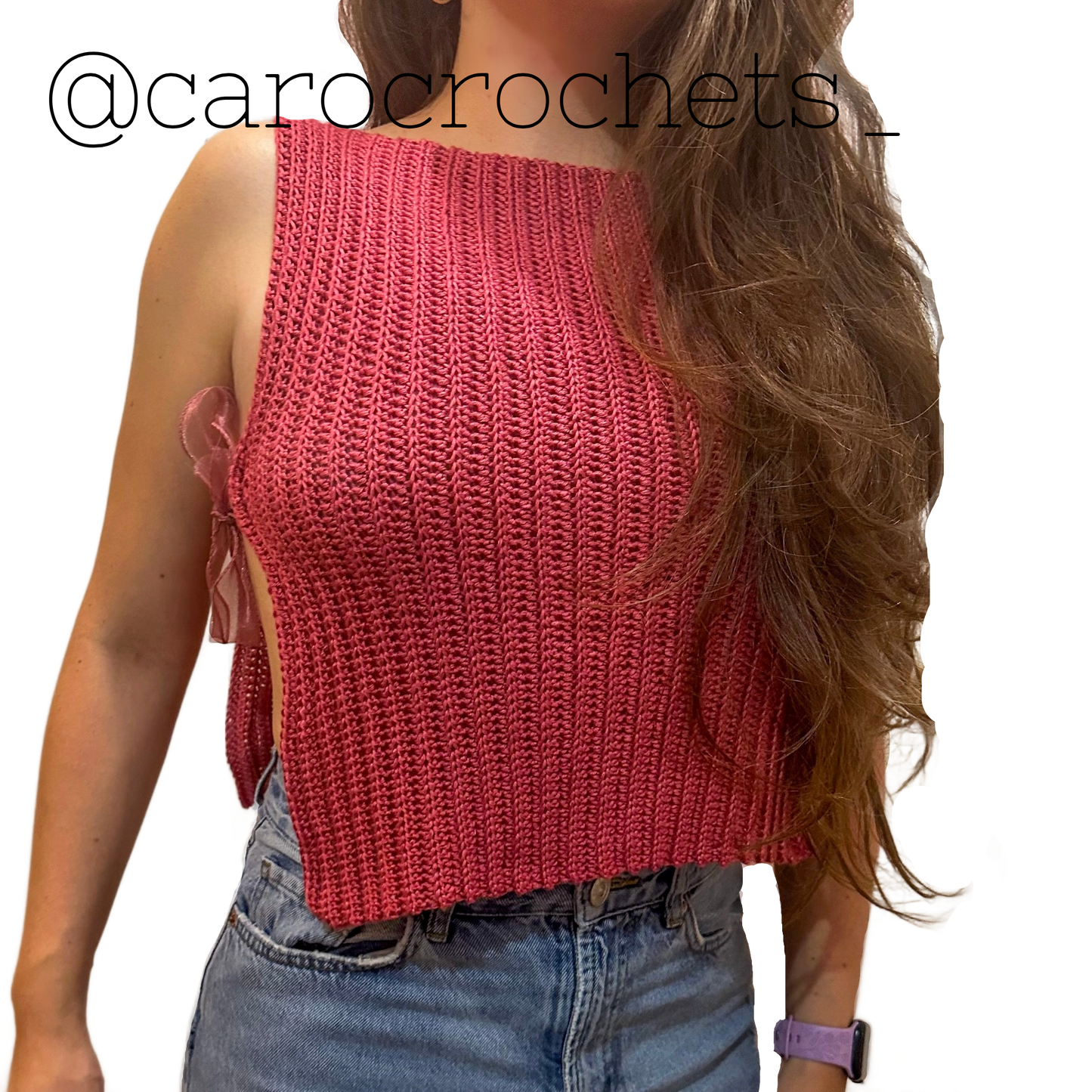 Bristol Crochet Ribbon Top Pattern
