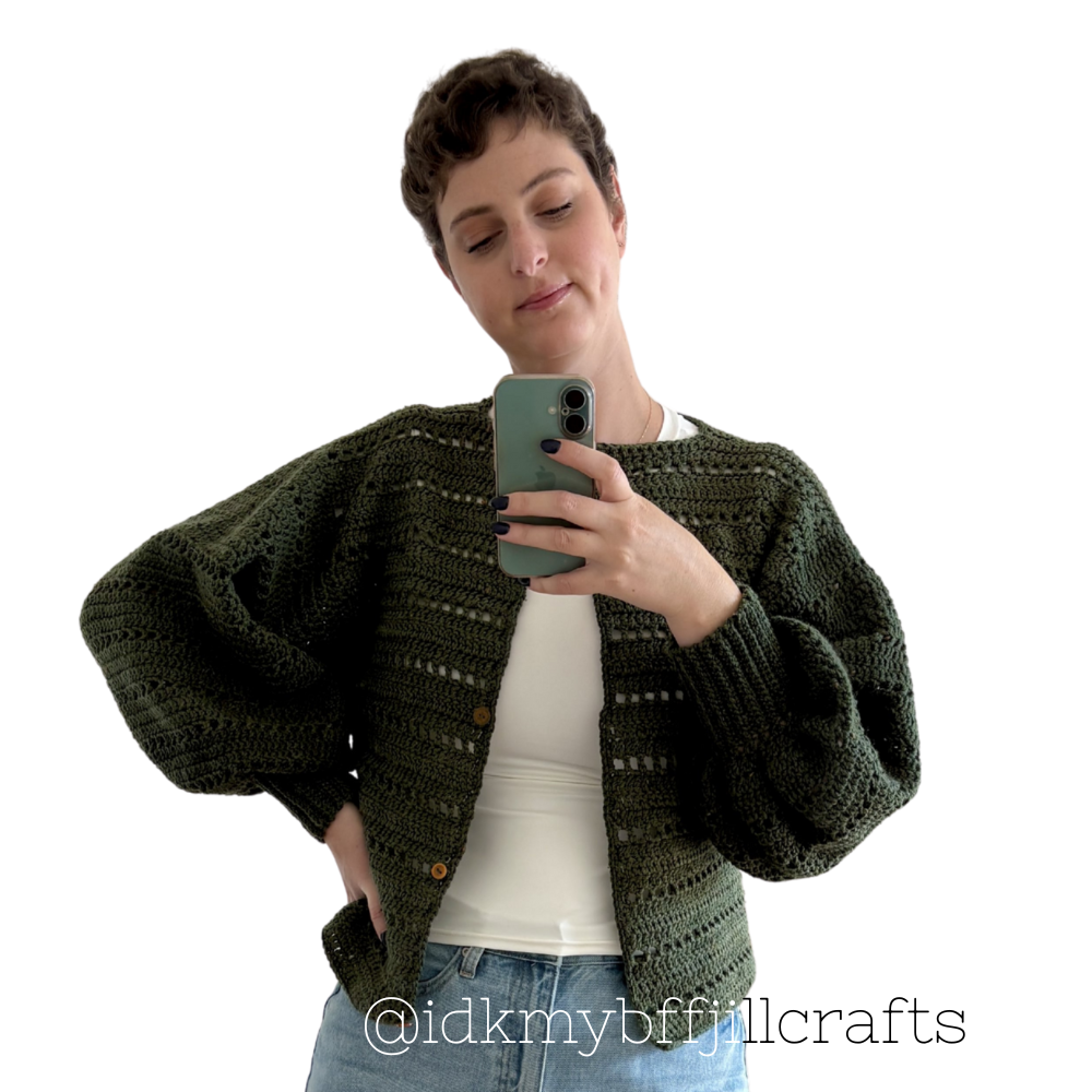 London Crochet Cardigan Pattern
