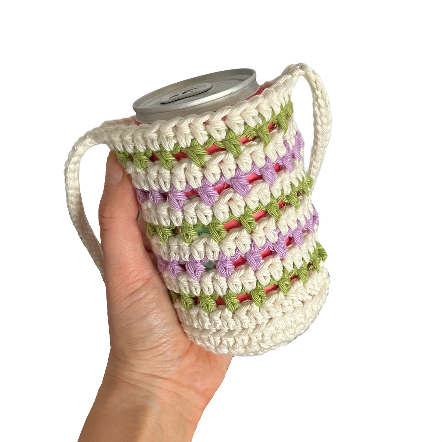 Tinny Cosy Crochet Drink Holder