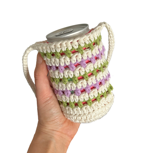 Tinny Cosy Crochet Drink Holder