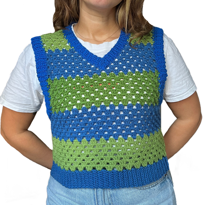 Amsterdam Crochet Vest Pattern