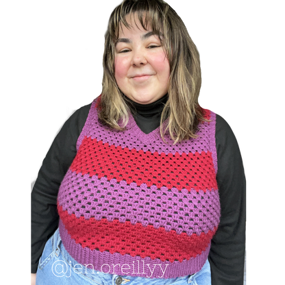 Amsterdam Crochet Vest Pattern