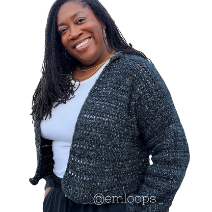 London Crochet Cardigan Pattern