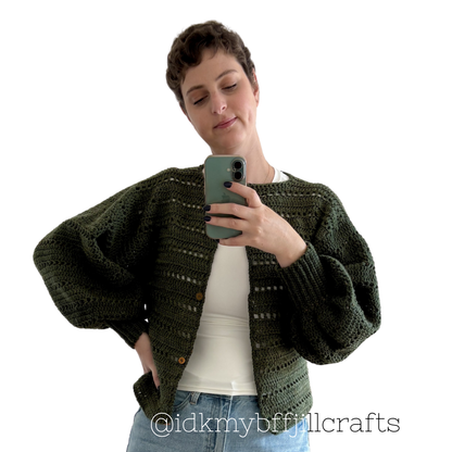 London Crochet Cardigan Pattern