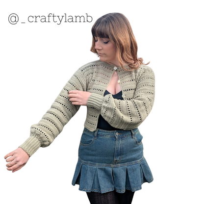 London Crochet Cardigan Pattern